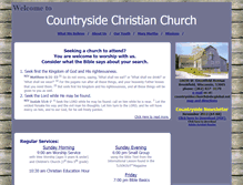 Tablet Screenshot of countrysidechristianbrookfield.org